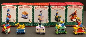 5er Set Hallmark Ornaments Merry Miniatures Mickey Express, 1998 - Neu Open Box - Bild 1 von 10