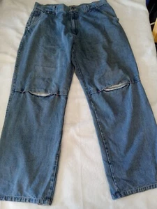 Vintage Reliq Industries Blue Jeans Size 40, Men's - Picture 1 of 12