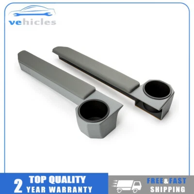 2PCS New For Toyota Land Cruiser 70 LC70 LC76 LC79 Door Armrest Water Cup Holder - Image 1 of 4