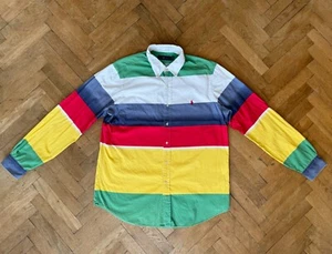 Ralph Lauren Color Block Button Up Shirt XL - Picture 1 of 10