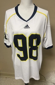 2013 Adidas Authentic NCAA Jersey Michigan Wolverines #98 Gardner White XL - Picture 1 of 13