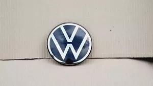 VW POLO 2G0 2018 - 2021 GENUINE FRONT BUMPER GRILL BADGE RADAR SPEC 2GM853601 - Picture 1 of 3