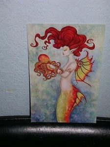 Amy Brown - Mermaid - Mini Print - Picture 1 of 1