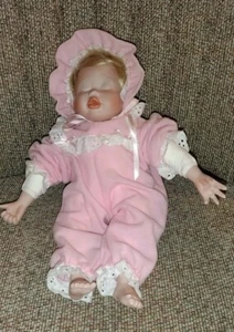 VTG. ELIZABETH'S HOMECOMING BABYDOLL 1989 Porcelain/ Cloth- Kathy Hippensteel (A - Picture 1 of 17