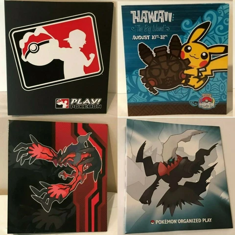 Pokemon Official TCG World Championship Pokemon POP Play 3 Ring Binder Choice Cover
