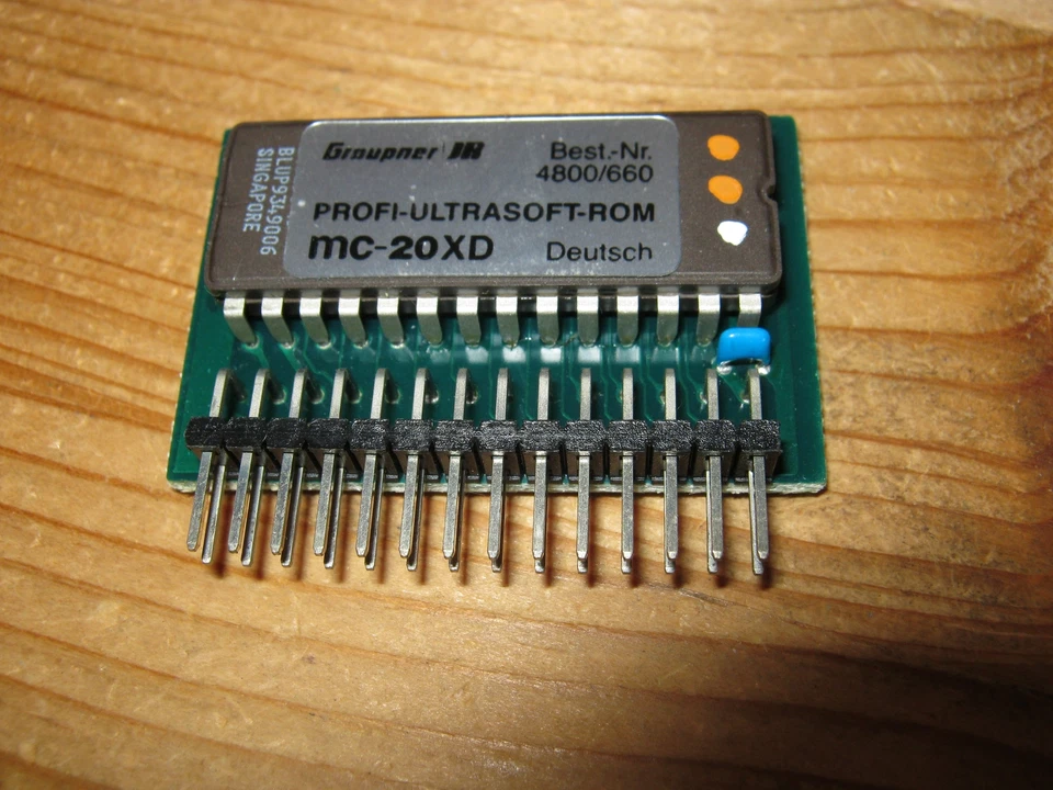 Graupner Profi Ultrasoft Rom MC 20 XD Deutsch Nr. 4800/660 Modul - Bild 1 von 1