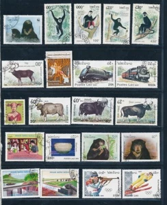 D397512 Laos Nice selection of VFU (CTO) stamps - Picture 1 of 1
