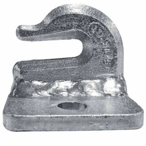 Titan Attachments Bolt-On Grab Hook 5/16" 3 lb. Fits 5/16" Chains Plated Finish - Picture 1 of 7
