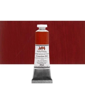 Michael Harding Artist Oil Colours, Venetian Red, 40ml Tube, 12240 - Picture 1 of 3