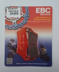 EBC Carbon TT FRONT Disc Brake Pads (1 Set) Fits KTM SX150 (2008 to 2022) - Picture 1 of 5