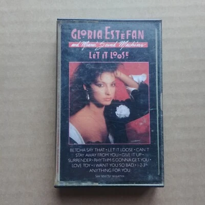 GLORIA ESTEFAN Let It Loose LATIN POP CASSETTE TAPE 1987 Epic Records Foto 1 de 3