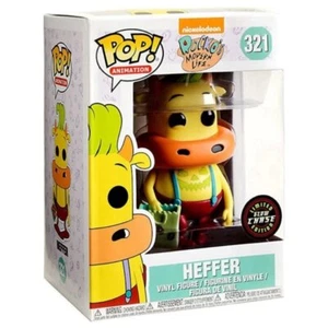 Funko Pop Animation 321 Nickelodeon Rocko's Modern Life 13062 Heffer Chase - Picture 1 of 1