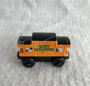 Thomas and Friends Wooden Railway Haunted Happy Halloween Caboose - Picture 1 of 6