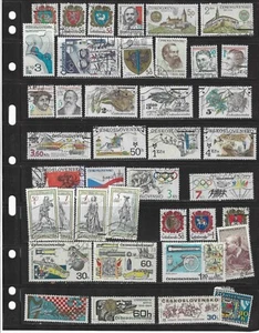 CZECHOSLOVAKIA    SELECTION OF NICE STAMPS  ( LOT 6305 ) - Bild 1 von 1