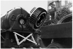 Oldtimer Truck Photo,Lkw Foto, Kaelble Reichsbahn Zugmaschine, Kraftwerk Leipzig - Bild 1 von 1