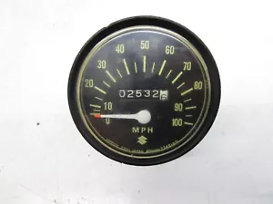 1974-1976 74 75 76 Suzuki TS 100 Honcho OEM Speedometer Speedo 34110-25623 - Picture 1 of 3