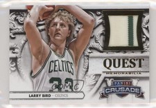 2013-14 Panini Crusade Quest Memorabilia Prime /25 Larry Bird #33 HOF