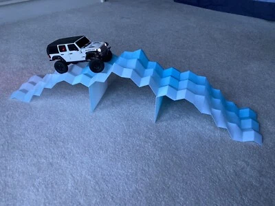 2 Colinas 1 Arco 1/24 RC Rock Crawler Poli Terreno Carrera de Obstáculos SCX24 MiniZ 4x4 Foto 1 de 4