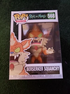 Funko POP! Animation: Rick and Morty - Berserker Squanchy #568 NEW - Picture 1 of 3