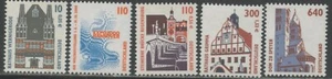 GERMANY Sc#1838//1858 1994-2001 Historical Sites Part Set 0f 5 OG Mint NH - Picture 1 of 1