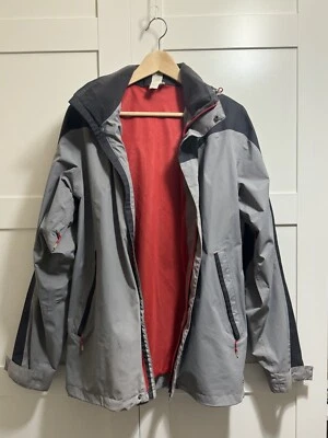 Quechua Grey Windproof Jacket - Men's Large - No Front Zip - Image 1 of 4