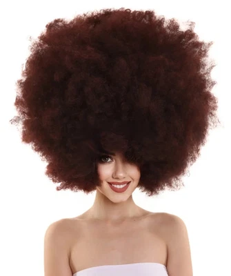 HPO Jumbo Afro Wig – Supersized Halloween Festival Cosplay Party Wig