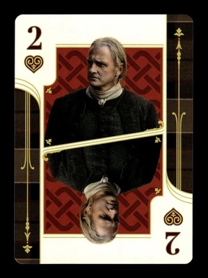 6-0-1-NS PWE . outlander 4 . cryptozoic 2020 playing cards, HEART #2 - Image 1 of 2