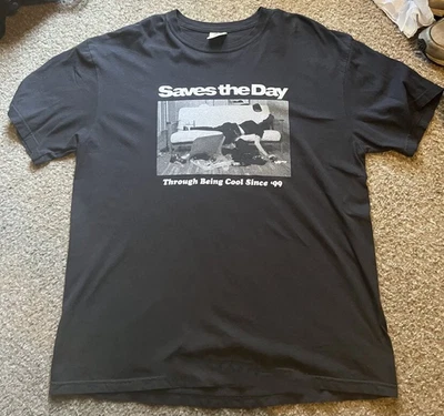 Through Being Cool 25th anniversary Saves The Day Shirt Unisex S-5XL R121 - Image 1 of 4