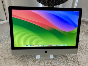 Apple iMac 27” i7 4.4Ghz 32GB RAM 5K Retina 1TB Fusion 128GB SSD Radeon R9 4GB - Picture 1 of 21