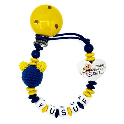 Dummy chain with desired name ❤ for Fenerbahce fan ❤ unisex ❤ personalised - Image 1 of 4