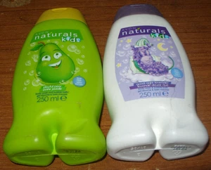 2 x Avon Naturals Kids Body Wash/Bubble Bath Playful Pear & Goodnight Lavender - Picture 1 of 1