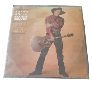 Garth Brooks 7 inch Burning Bridges Vinyl 45 RPM - Picture 1 of 4