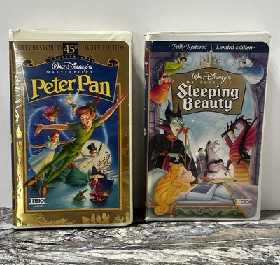 Walt Disney Sleeping Beauty,Peter Pan Fully Restored Limited Edition Masterpiece - Image 1 of 4