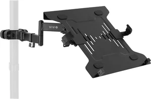 VIVO Acero Universal Movimiento Completo Poste Montaje Portátil Soporte Brazo con VESA Extraíble - Imagen 1 de 17