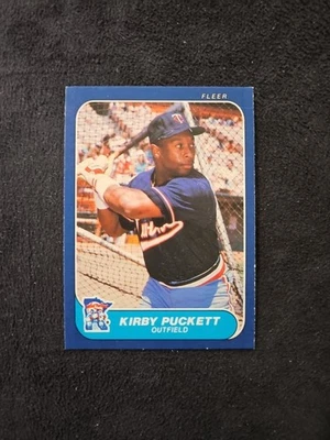 ⚾1986 Fleer No401 Кирби Пакетт⚾EX⚾ - Изображение 1 из 2