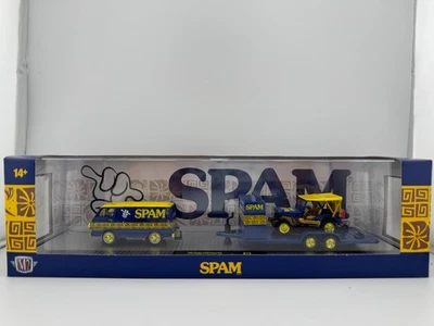 M2 Machines SPAM 1964 道奇 A100 面板 Van 1944 吉普 MB 拖车 Gold Chase /750 — 第 1/4 张图片
