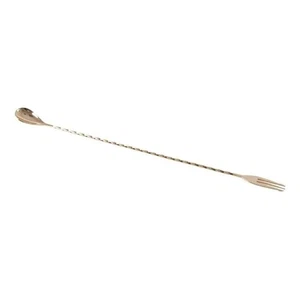 Cuchara BAR Cuchara Trident Fork Oro 45 CM Mezclador Cóctel Barman - Imagen 1 de 2
