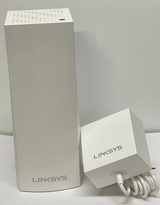 Linksys WHW03 - Tri-Band Intelligent Mesh WiFi 5 System v2 White Tower Network - Image 1 of 4