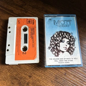 Mott The Hoople - The Hoople - Cassette - CBS Paper Labels 1974 blue case VGC - Picture 1 of 6