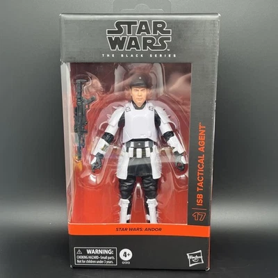 Star Wars The Black Series 6” ISB Tactical Agent Andor Figure Target Exclusive - Image 1 of 3