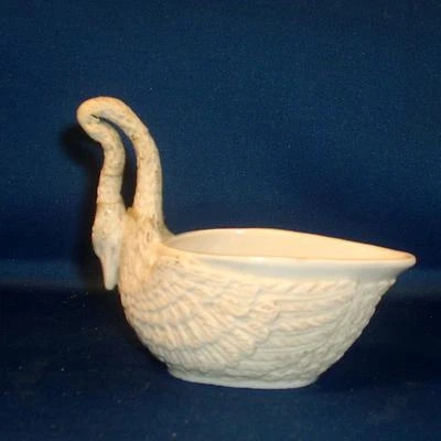 Taza de té cisne de porcelana antigua francesa del siglo XVIII fina bisque 1800 Foto 1 de 4
