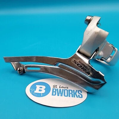 Shimano SORA FD-3400 2x9 Speed Front Derailleur 34.9mm Clamp Bottom Pull  f23 - Image 1 of 4