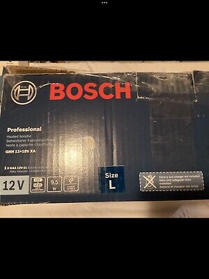 Beheizbare Sweatjacke Bosch Professional  GHH 12+18V XA (inkl. USB-Ladeadapter G • 100€