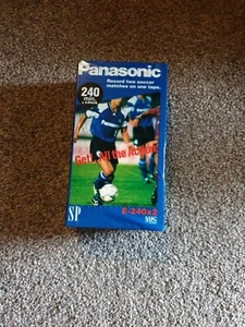 Panasonic SP E-240 X2 VHS BLANK RECORDING TAPES - Picture 1 of 3