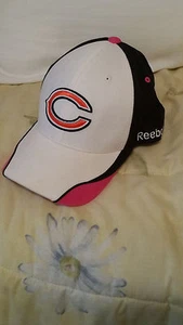 CHICAGO BEARS CANCER AWARENESS MÜTZE - NEU OHNE ETIKETT - GRÖSSE S/M PASST DEN MEISTEN - Bild 1 von 3