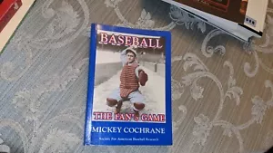 Baseball The Fan's Game 1992 SABR Baseball Book Mickey Cochrane - Imagen 1 de 5