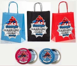 personalised spiderman bolsa