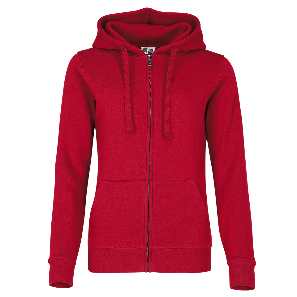 Russell Damen Authentic Zipped Hood Jacket Langarm Pullover Ladies Kapuzenjacke  - Bild 1 von 1