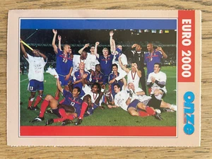 Fiche Formulario Scheda Form Onze Mondial Euro 2000  France Italie Champion Rare - Foto 1 di 3