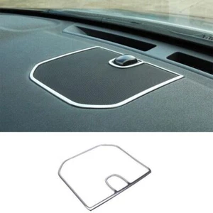 Matte Silver Cover Trim For Discovery Sport 2015-2019 Console Dashboard Speaker - Picture 1 of 7